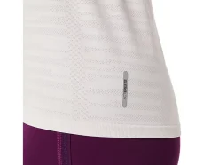 Clearance ASICS SEAMLESS SHORT SLEEVE TOP Lilac Hint/Deep Mauve