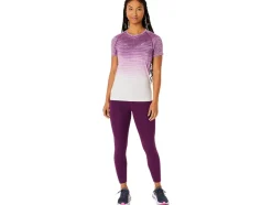Clearance ASICS SEAMLESS SHORT SLEEVE TOP Lilac Hint/Deep Mauve