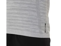 Shop ASICS SEAMLESS SHORT SLEEVE TOP Carrier Grey/Glacier Grey