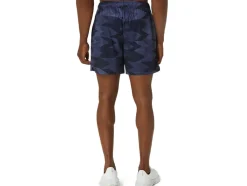 Shop ASICS SEASONAL ALL OVER PRINT 7IN SHORTS Midnight