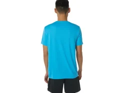 New ASICS SHOE GRAPHIC SHORT SLEEVE TEE Digital Aqua