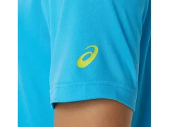 New ASICS SHOE GRAPHIC SHORT SLEEVE TEE Digital Aqua
