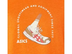 Best Sale ASICS SHORT SLEEVE 1977 GLOBAL SPORTSWEAR TEE Marigold Heather