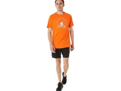 Best Sale ASICS SHORT SLEEVE 1977 GLOBAL SPORTSWEAR TEE Marigold Heather