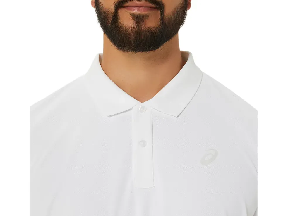 Flash Sale ASICS SHORT SLEEVE POLO-SHIRT Brilliant White