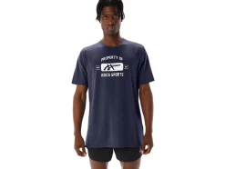Cheap ASICS SHORT SLEEVE PROPERTY OF SPORTS TEE Peacoat Heather