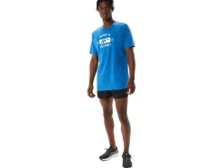 Clearance ASICS SHORT SLEEVE PROPERTY OF SPORTS TEE Lake Drive Heather