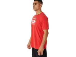 Hot ASICS SHORT SLEEVE PROPERTY OF SPORTS TEE Classic Red Heather
