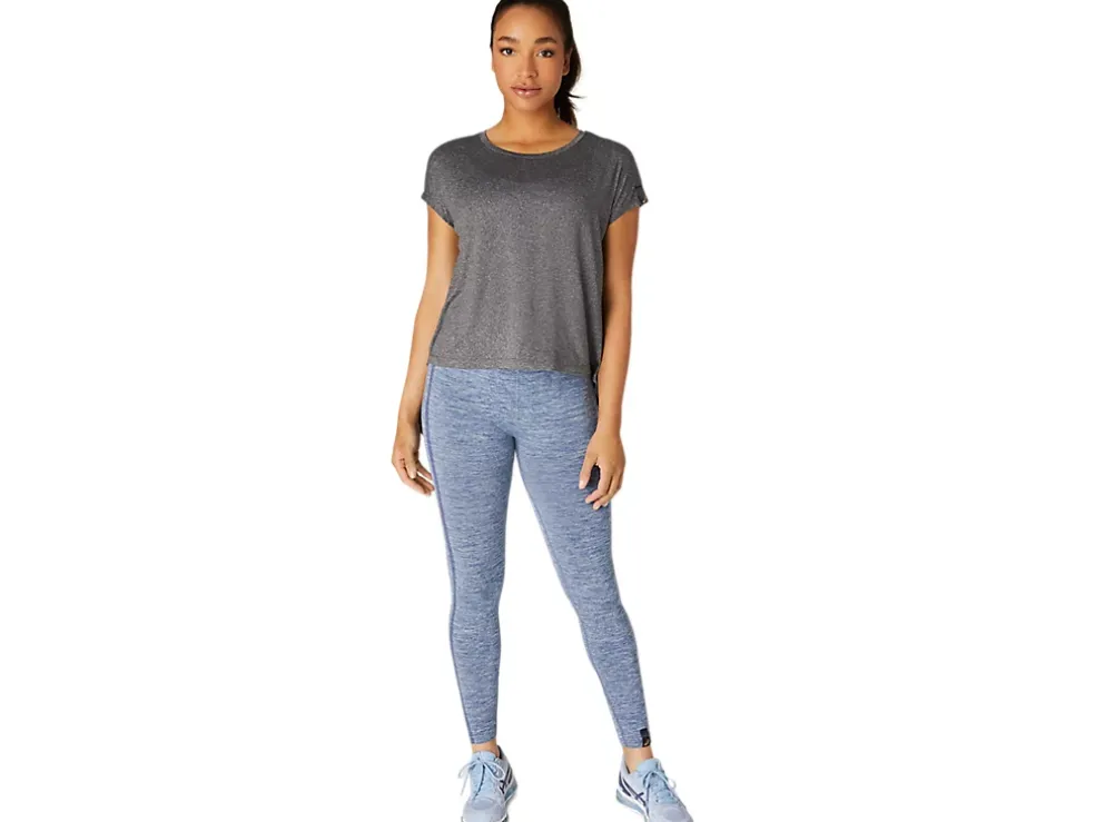 Shop ASICS SHORT SLEEVE TOP Performance Black