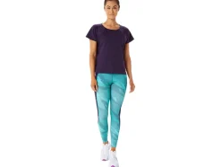 Cheap ASICS SIDE SLIT SHORT SLEEVE TOP Night Shade