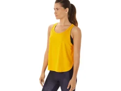 Hot ASICS SIDE SLIT SLEEVELESS TOP Sunflower