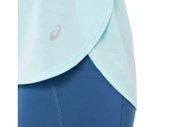 Sale ASICS SLIT SHORT SLEEVE TOP Clear Blue