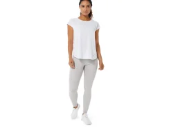 Hot ASICS SLIT SHORT SLEEVE TOP Brilliant White
