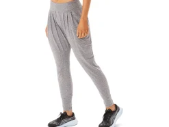 Outlet ASICS SOFT STRETCH KNIT PANT Smoke Shadow Heather