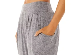Outlet ASICS SOFT STRETCH KNIT PANT Smoke Shadow Heather