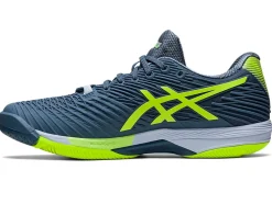 New ASICS SOLUTION SPEED FF 2 Steel Blue/Hazard Green