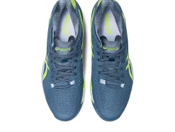 New ASICS SOLUTION SPEED FF 2 Steel Blue/Hazard Green
