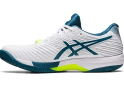 Discount ASICS SOLUTION SPEED FF 2 White/Restful Teal