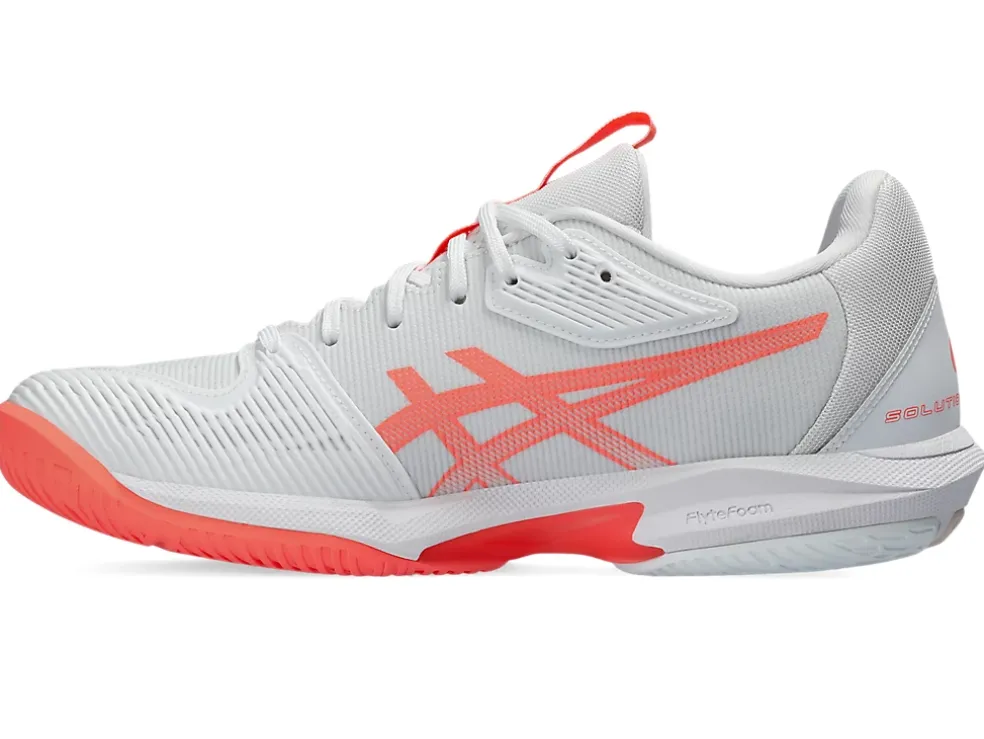 Outlet ASICS SOLUTION SPEED FF 3 White/Sun Coral