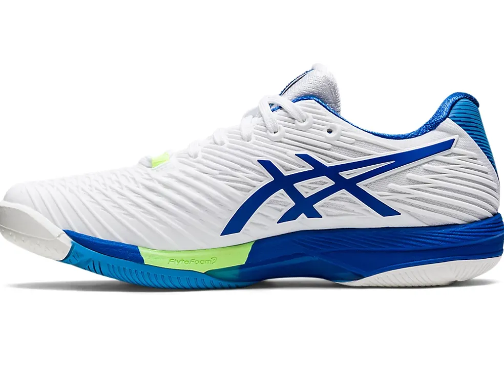Store ASICS SOLUTION SPEED FF 2 White/Tuna Blue