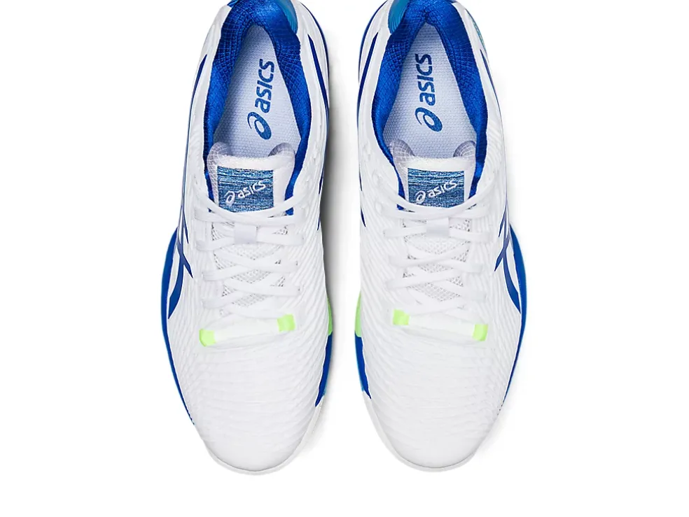 Store ASICS SOLUTION SPEED FF 2 White/Tuna Blue