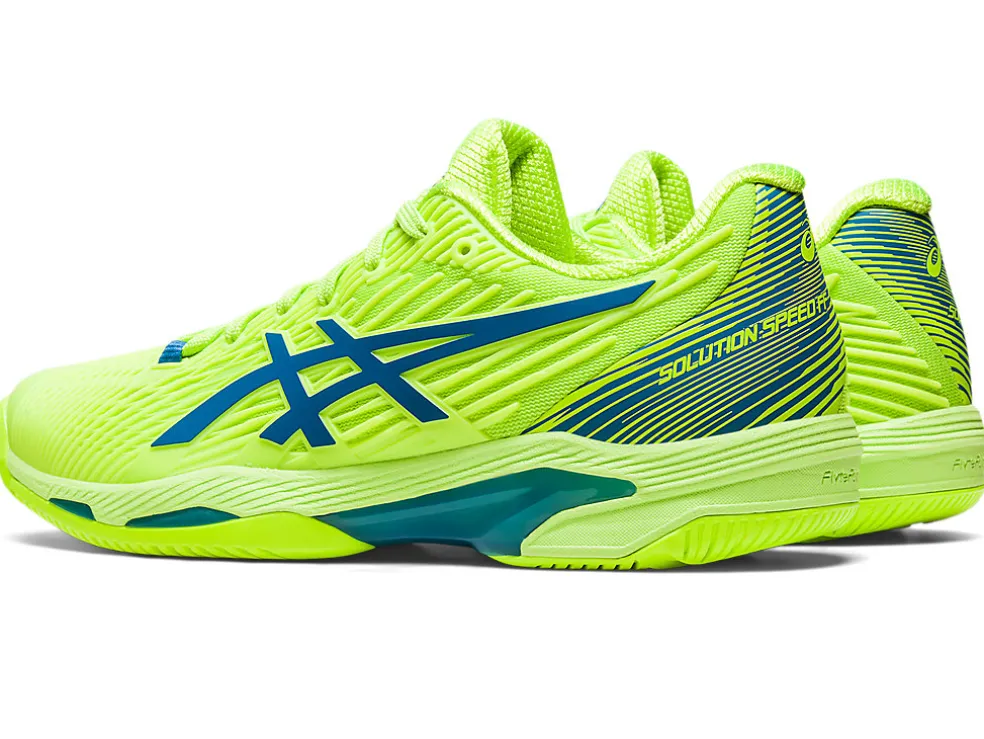 Best ASICS SOLUTION SPEED FF 2 Hazard Green/Reborn Blue