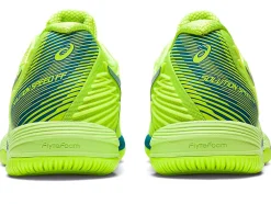 Best ASICS SOLUTION SPEED FF 2 Hazard Green/Reborn Blue