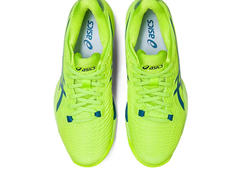 Best ASICS SOLUTION SPEED FF 2 Hazard Green/Reborn Blue