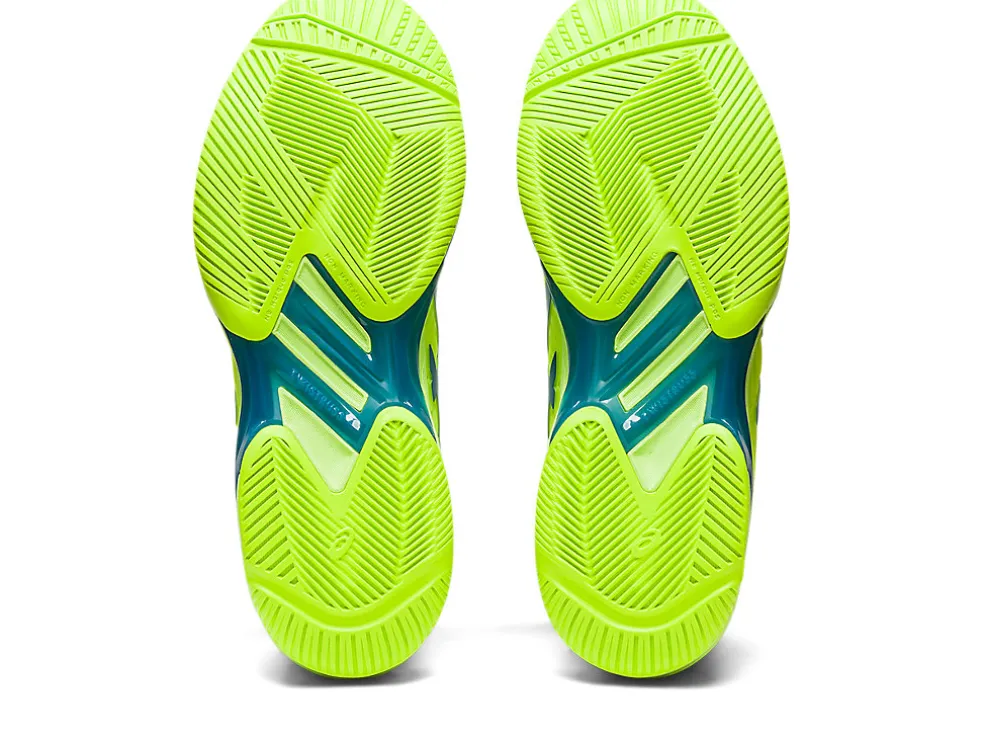Best ASICS SOLUTION SPEED FF 2 Hazard Green/Reborn Blue