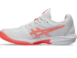 Best Sale ASICS SOLUTION SPEED FF 3 CLAY White/Sun Coral