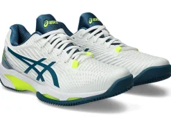 Online ASICS SOLUTION SPEED FF 2 CLAY White/Restful Teal