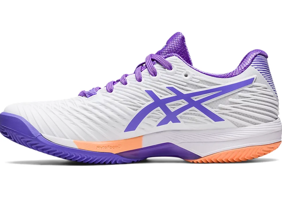 Cheap ASICS SOLUTION SPEED FF 2 CLAY White/Amethyst