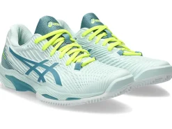 New ASICS SOLUTION SPEED FF 2 CLAY Soothing Sea/Gris Blue