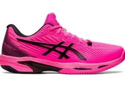 Best Sale ASICS SOLUTION SPEED FF 2 CLAY Hot Pink/Black