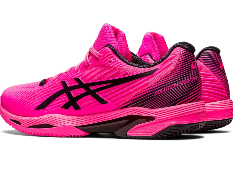 Best Sale ASICS SOLUTION SPEED FF 2 CLAY Hot Pink/Black