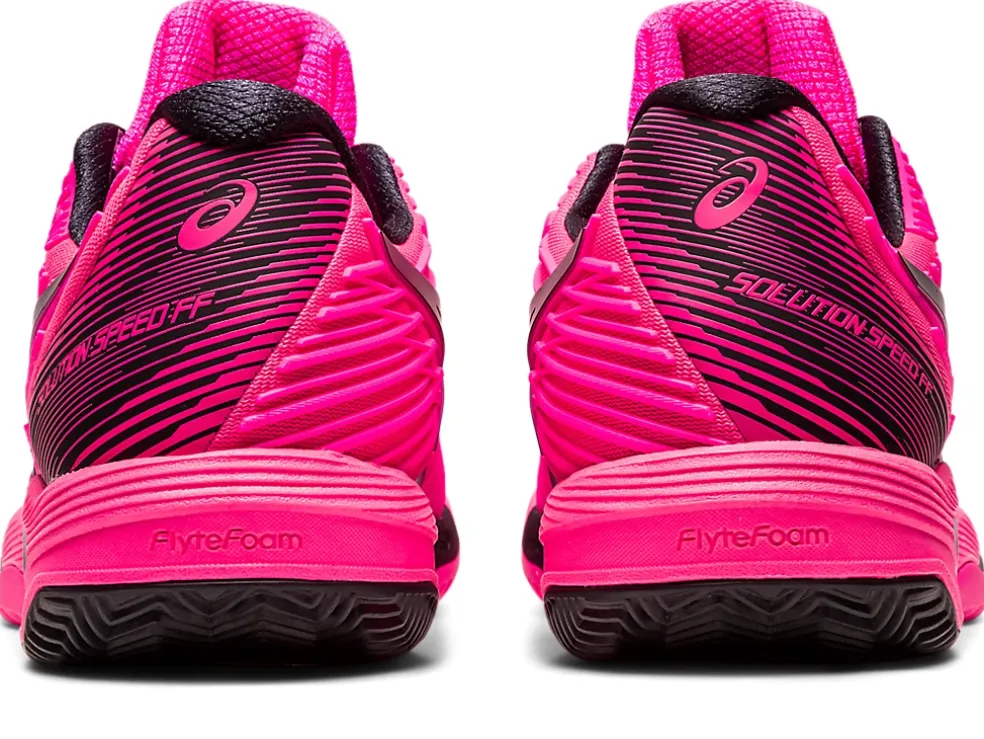 Best Sale ASICS SOLUTION SPEED FF 2 CLAY Hot Pink/Black