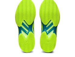Cheap ASICS SOLUTION SPEED FF 2 CLAY Hazard Green/Reborn Blue