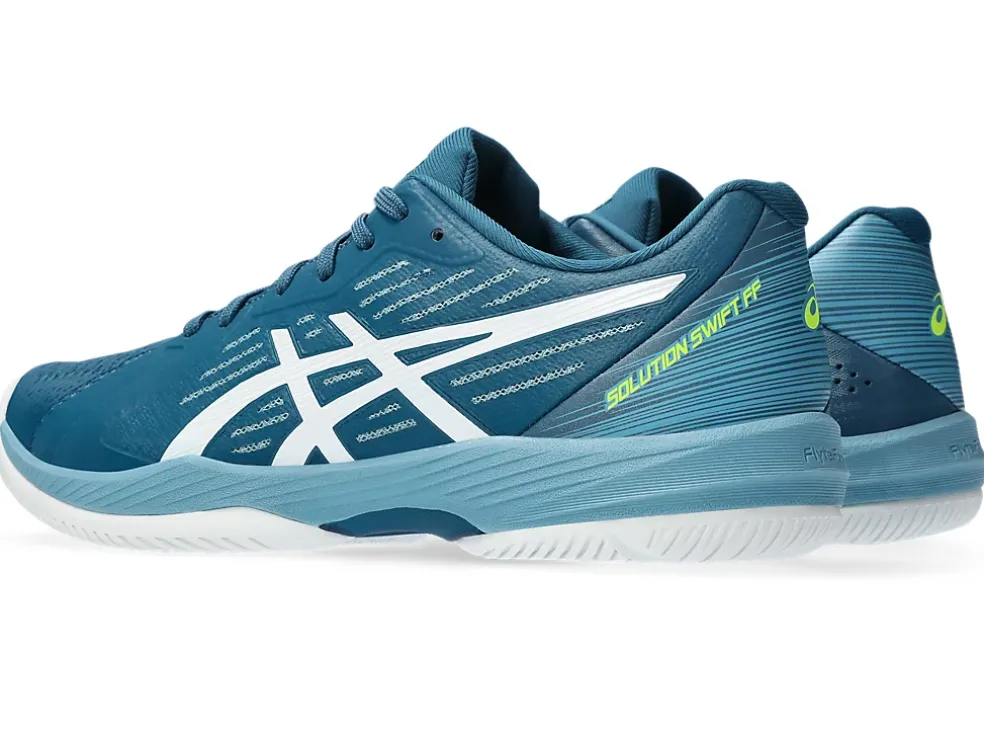 Online ASICS SOLUTION SWIFT FF Restful Teal/White