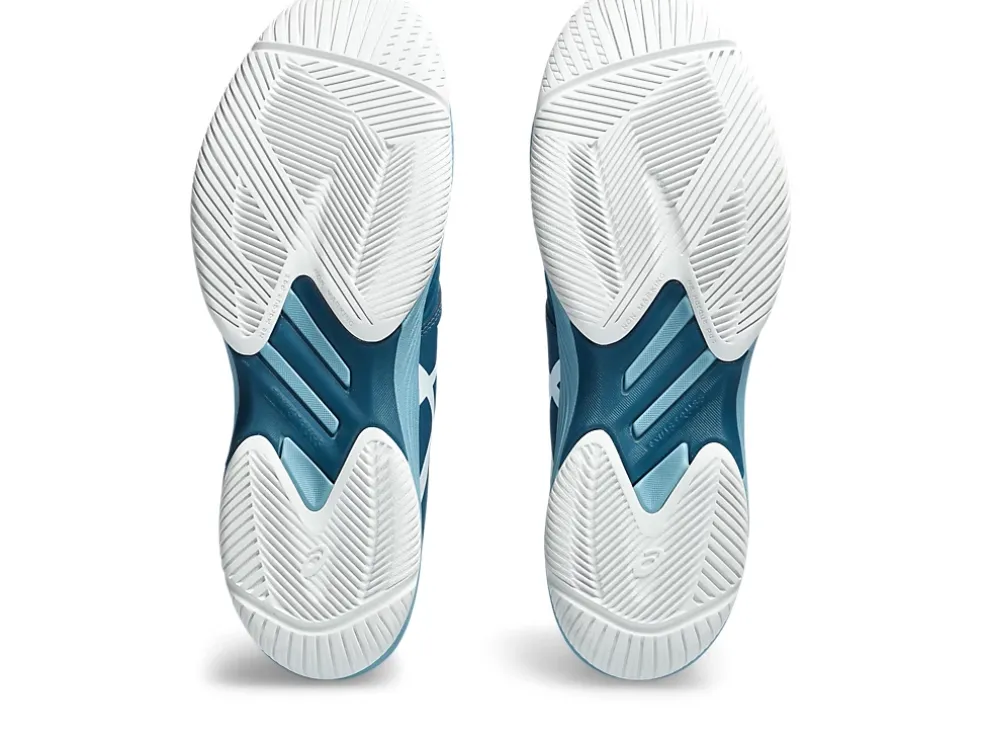 Online ASICS SOLUTION SWIFT FF Restful Teal/White