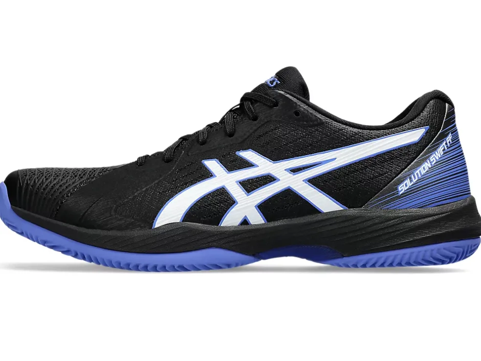 Shop ASICS SOLUTION SWIFT FF CLAY Black/Sapphire