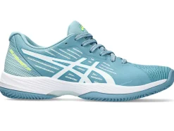 New ASICS SOLUTION SWIFT FF CLAY Gris Blue/White