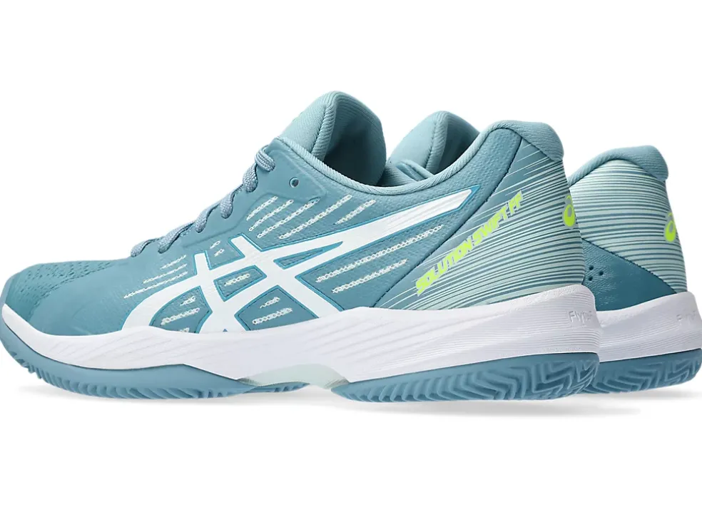 New ASICS SOLUTION SWIFT FF CLAY Gris Blue/White