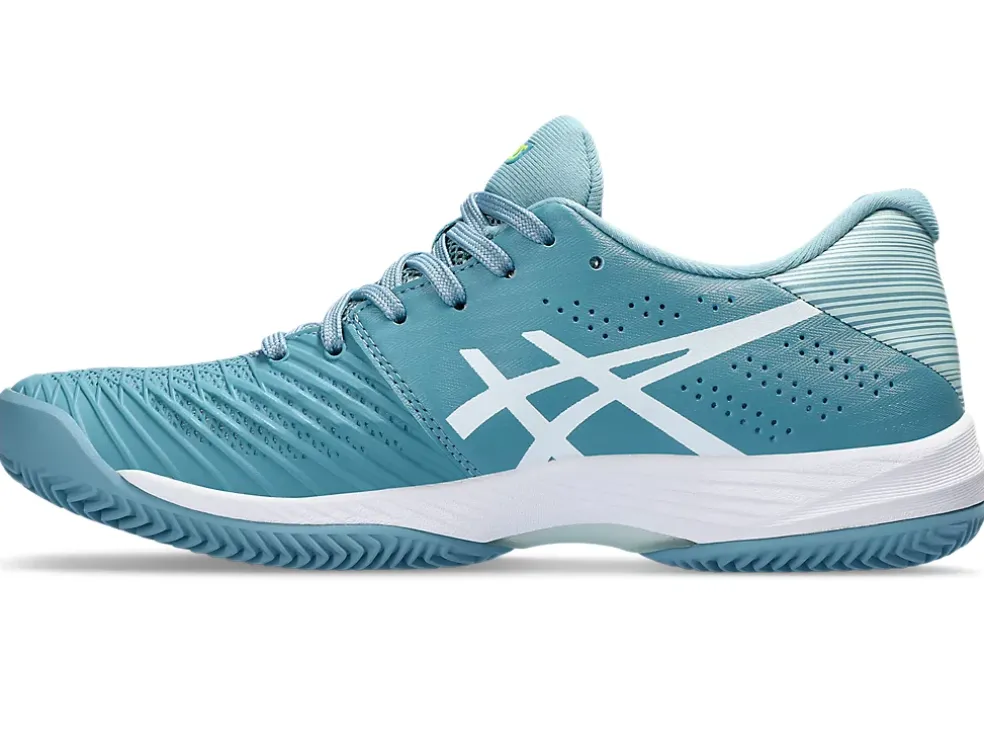 New ASICS SOLUTION SWIFT FF CLAY Gris Blue/White