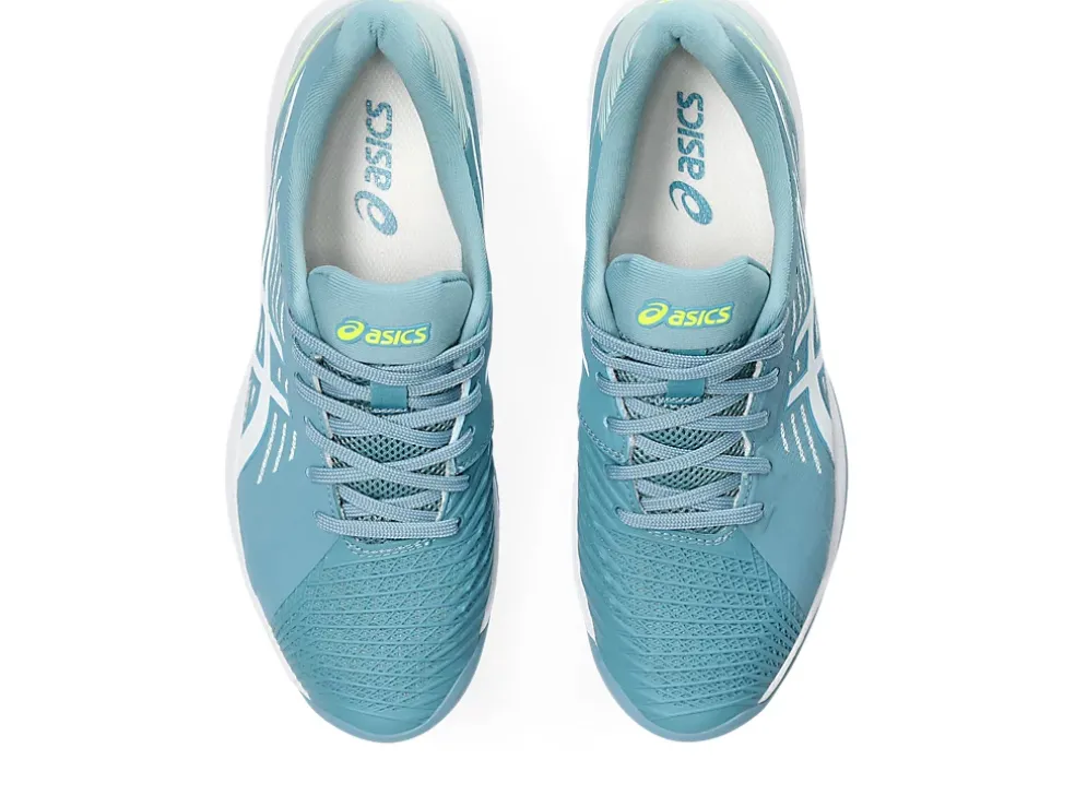 New ASICS SOLUTION SWIFT FF CLAY Gris Blue/White