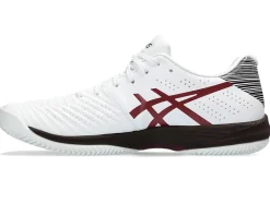 Clearance ASICS SOLUTION SWIFT FF CLAY White/Antique Red