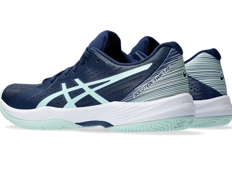 New ASICS SOLUTION SWIFT FF CLAY Blue Expanse/Pale Blue