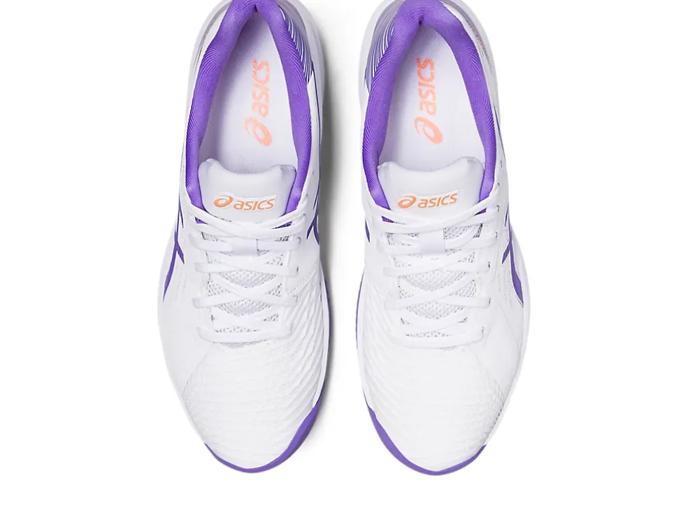 Cheap ASICS SOLUTION SWIFT FF CLAY White/Amethyst