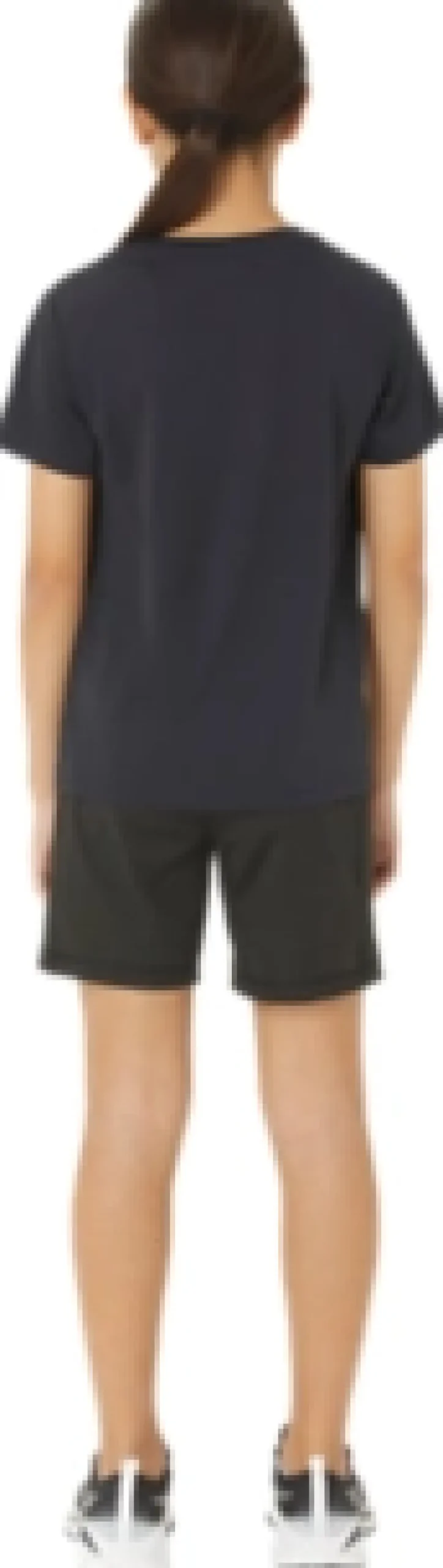 New ASICS SPIRAL GRAPHIC SHORT SLEEVE TEE Performance Black