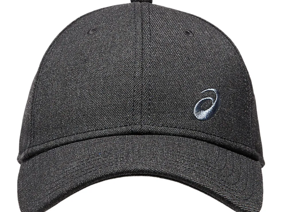 Hot ASICS SPIRAL LOGO CAP Performance Black