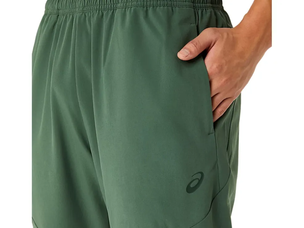 Flash Sale ASICS STRETCH WOVEN LINING PANTS Serpentine Green